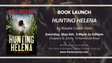 Book Launch for Hunting Helena, by Natalie Carter-Giles