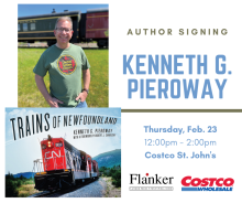 Author Signing - Kenneth G. Pieroway - Costco St. John's