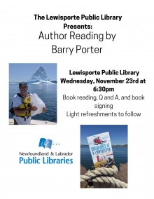 Author Reading - Barry Porter - Lewisporte Public Library