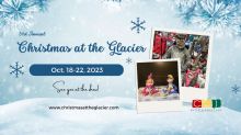 Flanker Press at Christmas at the Glacier 2023