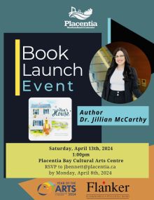 Book Launch - Nan's House, Placentia Cultural Arts Centre, Saturday, April 13